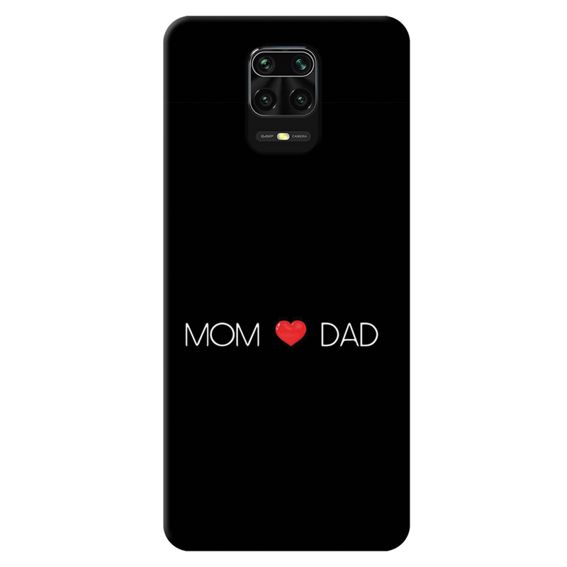 Mom and Dad Printed Slim Cases and Cover for Redmi Note 9 Pro Max