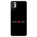 Mom and Dad Printed Slim Cases and Cover for Redmi Note 10T