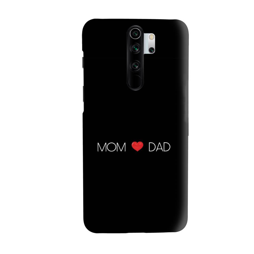 Mom and Dad Printed Slim Cases and Cover for Redmi Note Pro