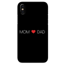 Mom and Dad Printed Slim Cases and Cover for iPhone X