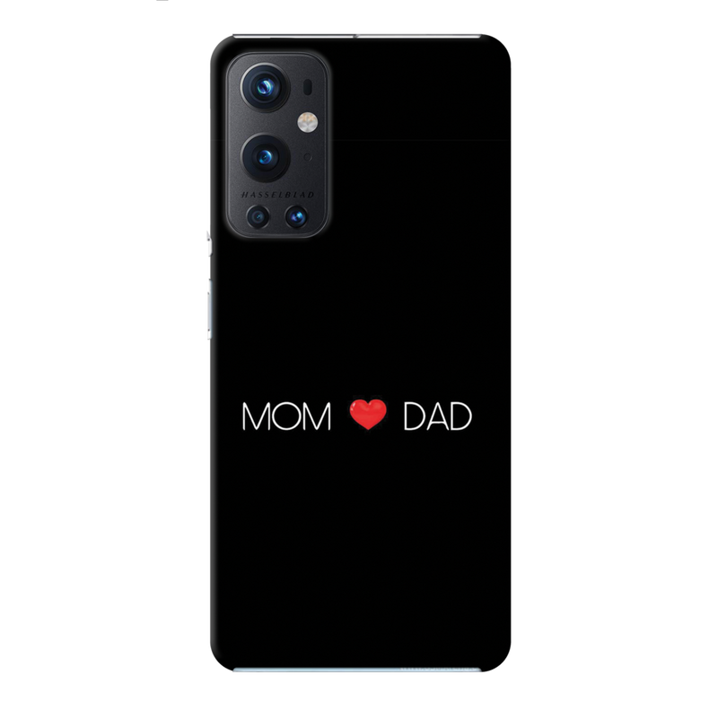 Mom and Dad Printed Slim Cases and Cover for OnePlus 9 Pro