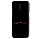 Mom and Dad Printed Slim Cases and Cover for OnePlus 7