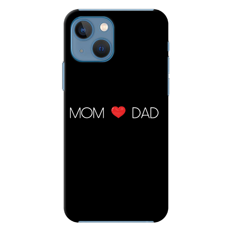Mom and Dad Printed Slim Cases and Cover for iPhone 13 Mini