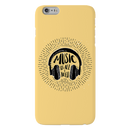 Music is all i need Printed Slim Cases and Cover for iPhone 6 Plus