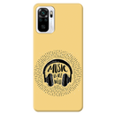Music is all i need Printed Slim Cases and Cover for Redmi Note 10