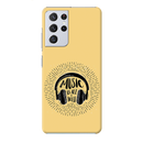 Music is all i need Printed Slim Cases and Cover for Galaxy S21 Ultra