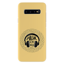 Music is all i need Printed Slim Cases and Cover for Galaxy S10 Plus