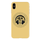Music is all i need Printed Slim Cases and Cover for iPhone XS Max