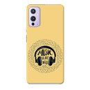 Music is all i need Printed Slim Cases and Cover for OnePlus 9
