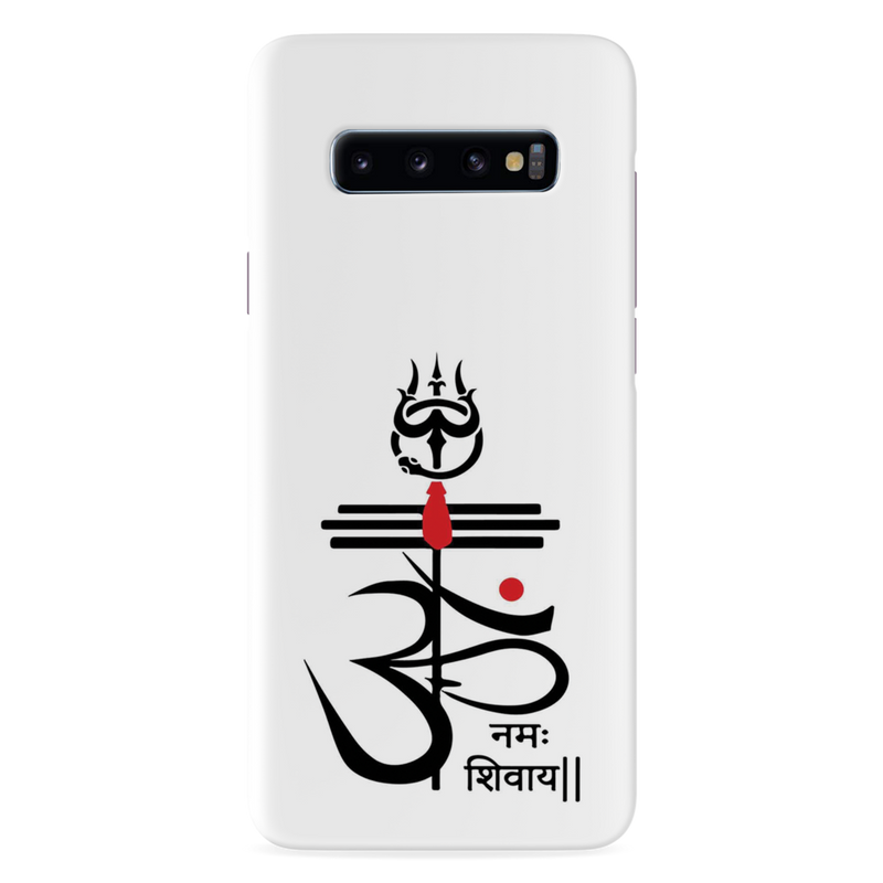 OM namah siwaay Printed Slim Cases and Cover for Galaxy S10