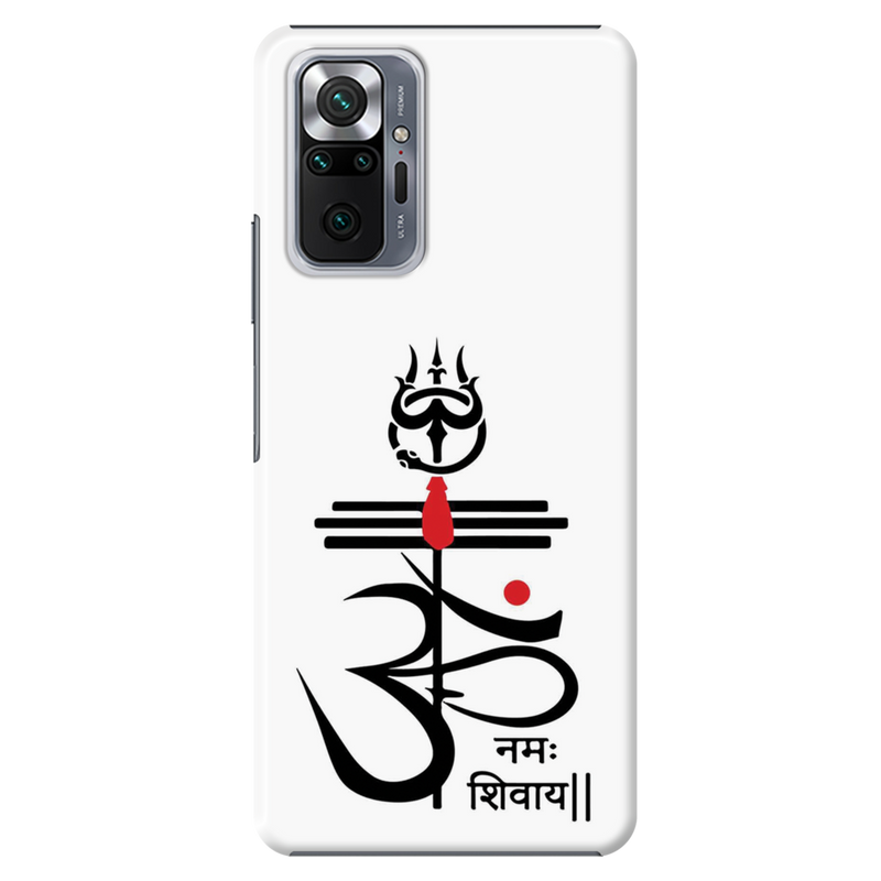 OM namah siwaay Printed Slim Cases and Cover for Redmi Note 10 Pro Max