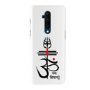 OM namah siwaay Printed Slim Cases and Cover for OnePlus 7T Pro