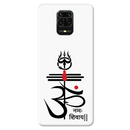 OM namah siwaay Printed Slim Cases and Cover for Redmi Note 9 Pro Max