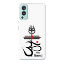 OM namah siwaay Printed Slim Cases and Cover for OnePlus Nord 2