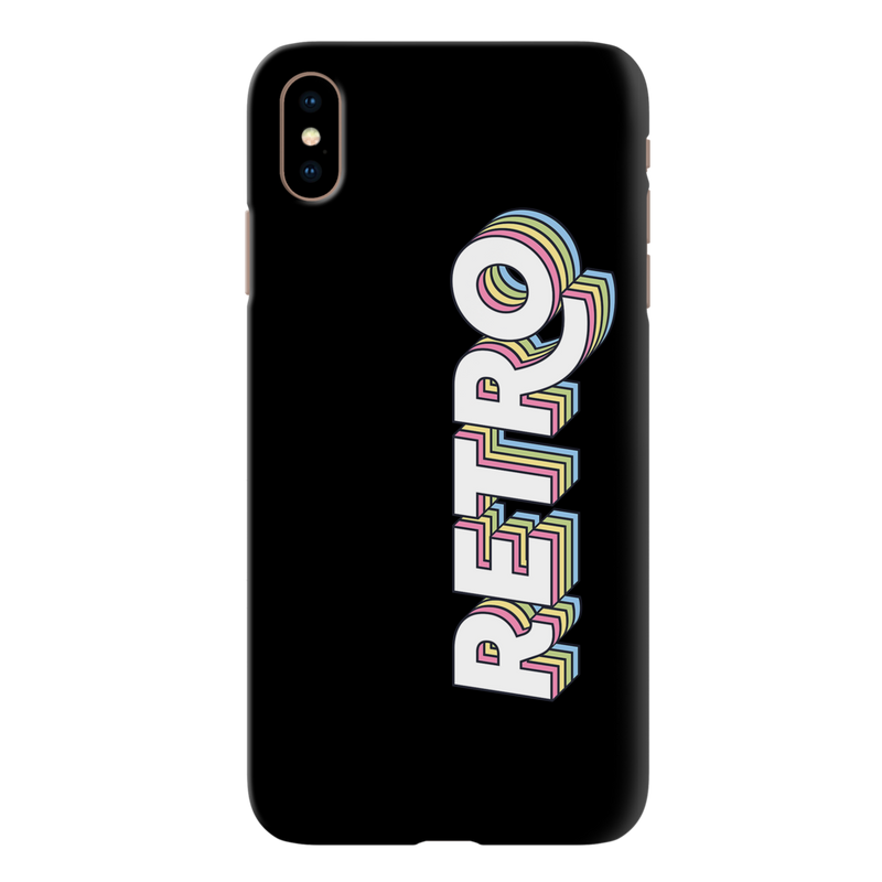 Retro Printed Slim Cases and Cover for iPhone XS Max