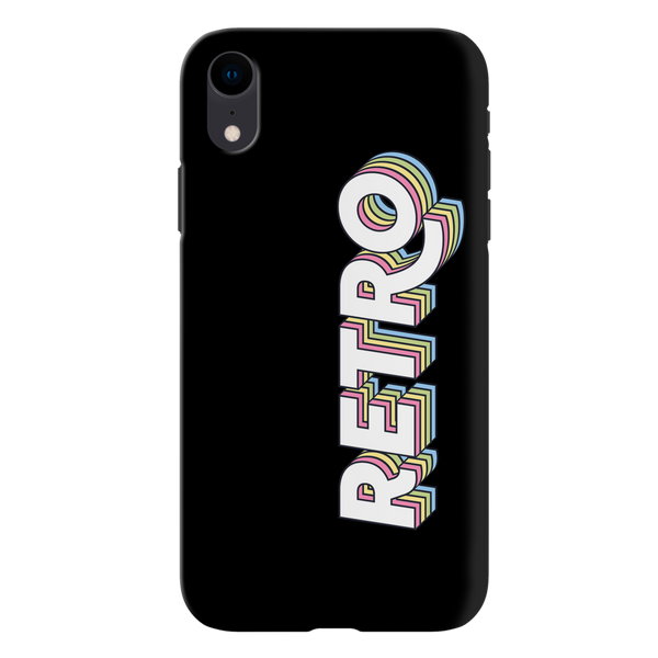 Retro Printed Slim Cases and Cover for iPhone XR
