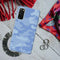 Blue and White Camouflage Printed Slim Cases and Cover for Galaxy S20 Plus
