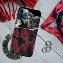 Dark Roses Printed Slim Cases and Cover for iPhone 12 Pro Max