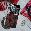 Dark Roses Printed Slim Cases and Cover for iPhone 13 Pro