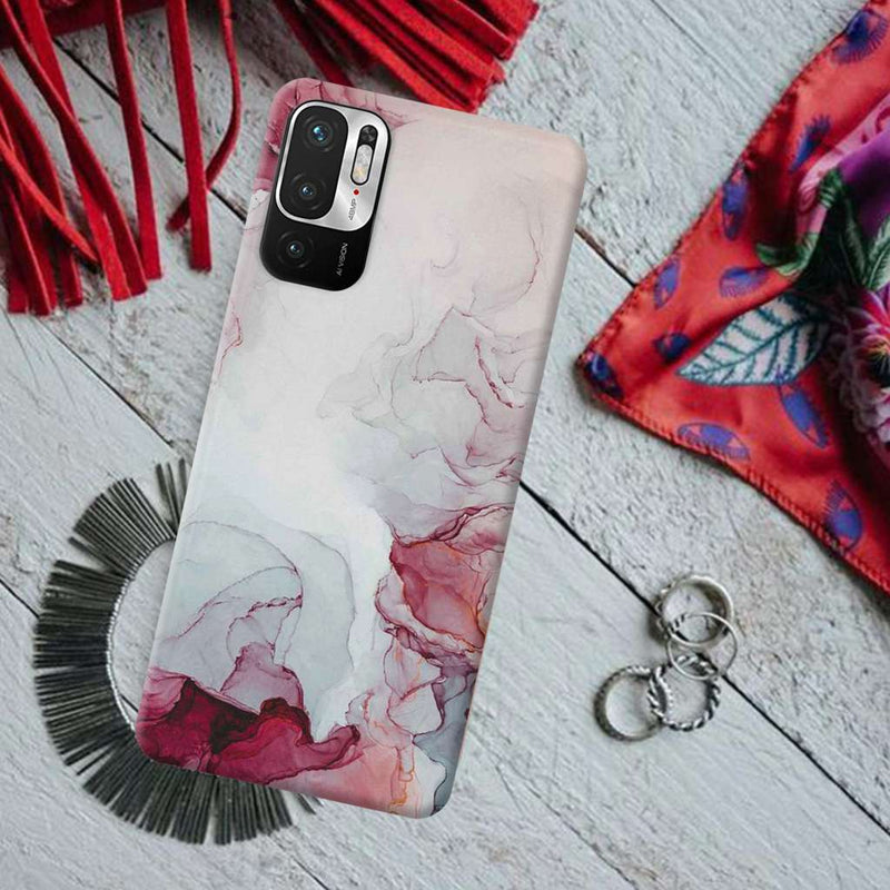 Galaxy Marble Printed Slim Cases and Cover for Redmi Note 10T
