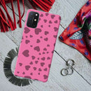 Pink Hearts Printed Slim Cases and Cover for OnePlus 8T