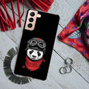 Rider Panda Printed Slim Cases and Cover for Galaxy S21
