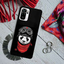 Rider Panda Printed Slim Cases and Cover for Redmi Note 10