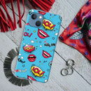 Kiss me Printed Slim Cases and Cover for iPhone 13 Mini
