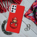 Mario Printed Slim Cases and Cover for Galaxy S21 Ultra