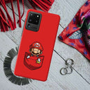 Mario Printed Slim Cases and Cover for Galaxy S20 Ultra
