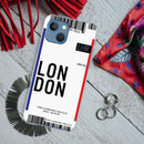 London Ticket Printed Slim Cases and Cover for iPhone 13
