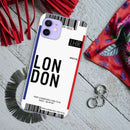 London Ticket Printed Slim Cases and Cover for iPhone 12 Mini