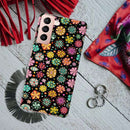 Night Florals Printed Slim Cases and Cover for Galaxy S21