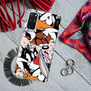 Looney Toons pattern Printed Slim Cases and Cover for Galaxy S20