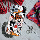 Looney Toons pattern Printed Slim Cases and Cover for iPhone 13 Pro