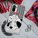 Dogs Love Printed Slim Cases and Cover for Redmi Note 10