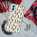 Feather pattern Printed Slim Cases and Cover for OnePlus Nord 2