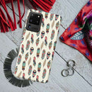 Feather pattern Printed Slim Cases and Cover for Galaxy S20 Ultra