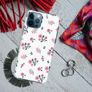 Pink florals Printed Slim Cases and Cover for iPhone 12 Pro