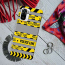 Police line Printed Slim Cases and Cover for Redmi Note 10