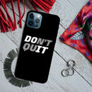 Don't quit Printed Slim Cases and Cover for iPhone 12 Pro