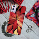 Red Leaf Printed Slim Cases and Cover for OnePlus 9