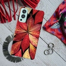 Red Leaf Printed Slim Cases and Cover for OnePlus Nord 2