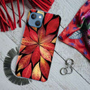 Red Leaf Printed Slim Cases and Cover for iPhone 13