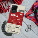 Kolkata ticket Printed Slim Cases and Cover for Galaxy S20 Ultra