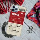 Kolkata ticket Printed Slim Cases and Cover for iPhone 13 Pro Max