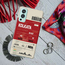 Kolkata ticket Printed Slim Cases and Cover for OnePlus Nord 2