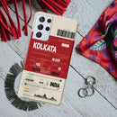 Kolkata ticket Printed Slim Cases and Cover for Galaxy S21 Ultra