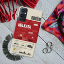 Kolkata ticket Printed Slim Cases and Cover for OnePlus 9 Pro