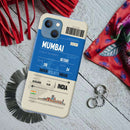 Mumbai ticket Printed Slim Cases and Cover for iPhone 13